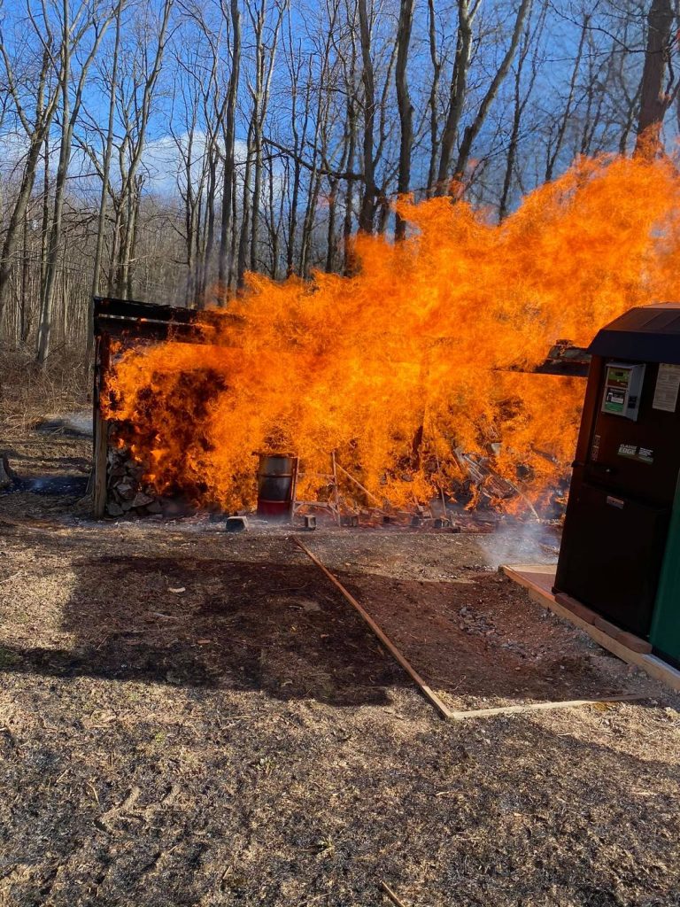 Shed Fire - 1/23/21